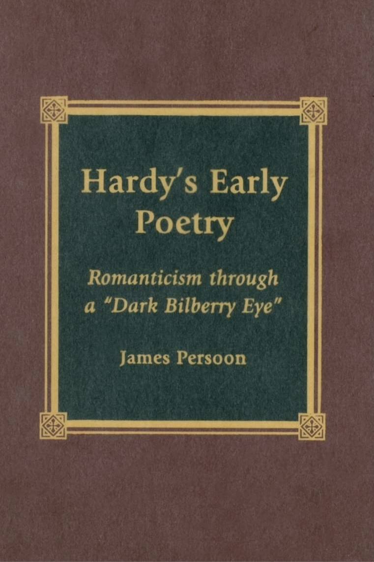 Hardy's Early Poetry